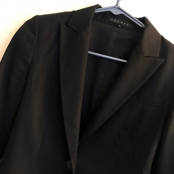 Theory Jackets & Blazers - Theory Black Gabe Blazer (Repair Needed), Size 0
